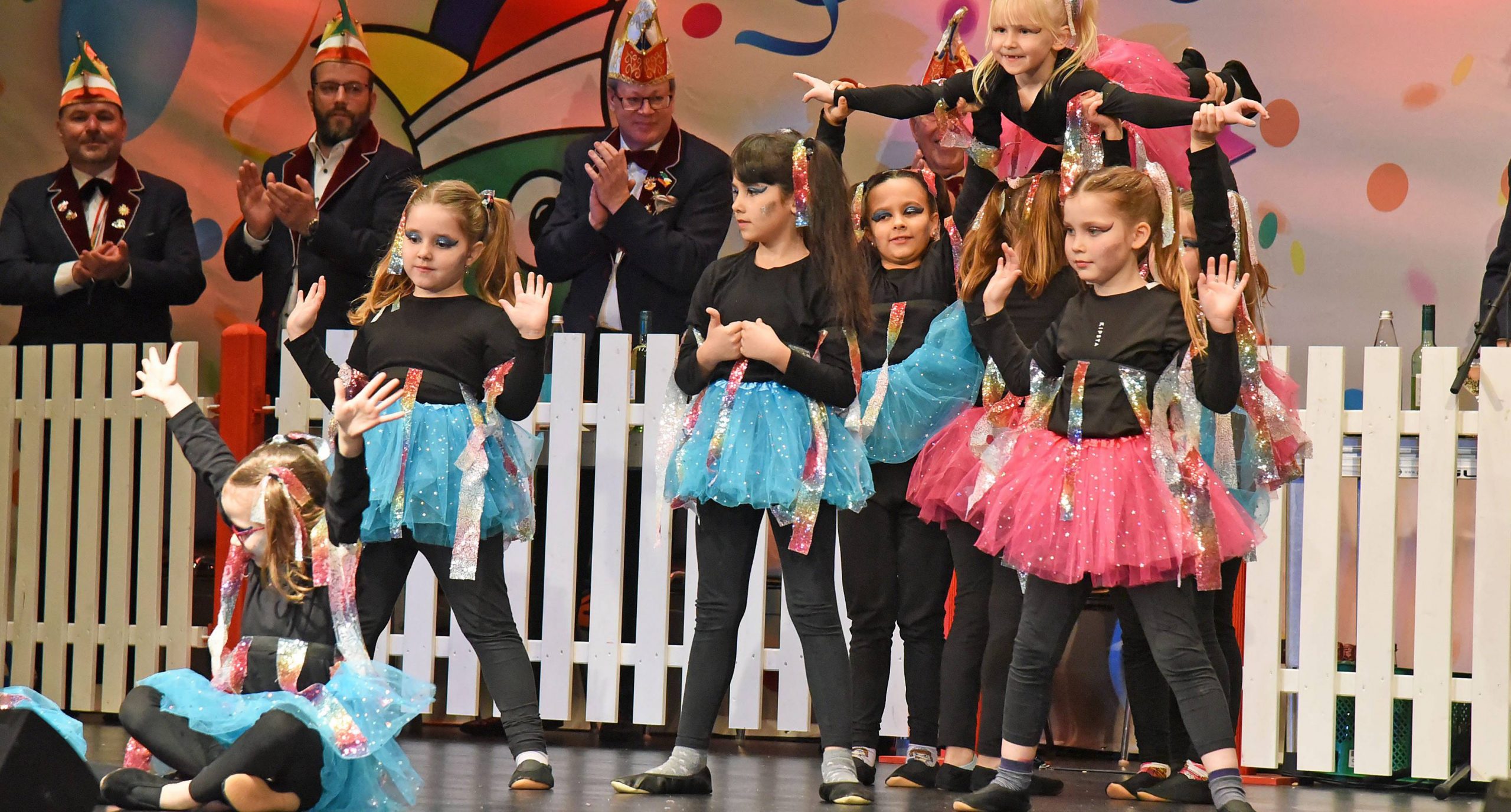 Auch die Spätzchengarde beeindruckte mit ihrer Choreografie.